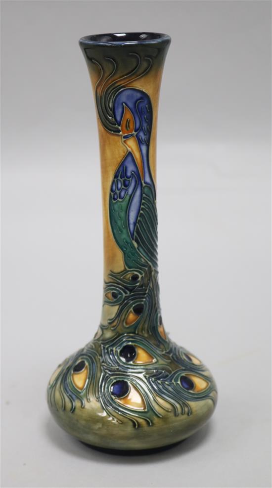 Rachael Bishop for Moorcroft vase and a book